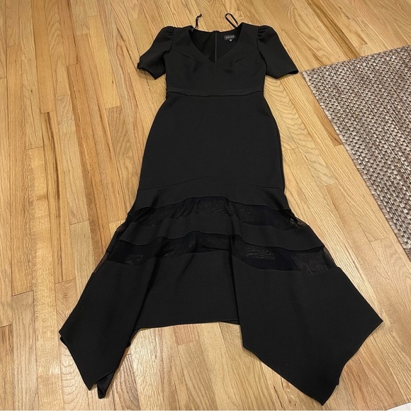 Xscape VNeck Scuba Gown - Picture 4 of 7